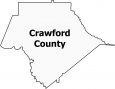 Crawford County Map Georgia