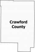 Crawford County Map Missouri