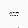 Crawford County Map Ohio