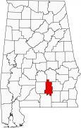 Crenshaw County Map Locator