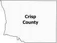 Crisp County Map Georgia