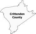 Crittenden County Map Kentucky
