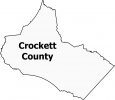 Crockett County Map Tennessee