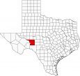 Crockett County Map Texas Locator