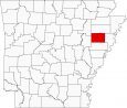Cross County Map Arkansas Locator