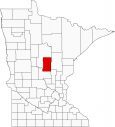 Crow Wing County Map Minnesota Locator