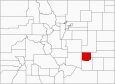 Crowley County Map Colorado Locator