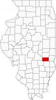 Cumberland County Map Illinois