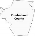 Cumberland County Map Kentucky