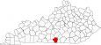 Cumberland County Map Kentucky Locator