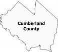 Cumberland County Map New Jersey