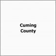 Cuming County Map Nebraska