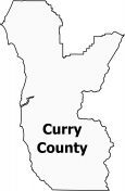 Curry County Map Oregon