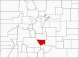 Custer County Map Colorado Locator