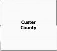 Custer County Map Nebraska