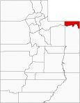 Daggett County Map Utah Locator