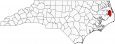 Dare County Map North Carolina Locator