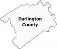 Darlington County Map South Carolina