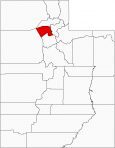 Davis County Map Utah Locator