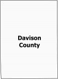Davison County Map South Dakota