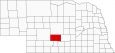 Dawson County Map Nebraska Locator