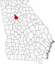 DeKalb County Map Georgia Locator