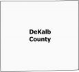 DeKalb County Map Indiana