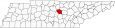 DeKalb County Map Tennessee Locator