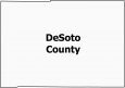 DeSoto County Map Florida