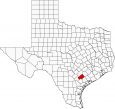 DeWitt County Map Texas Locator