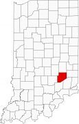 Decatur County Map Indiana Locator