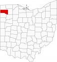 Defiance County Map Ohio Locator
