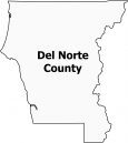 Del Norte County Map California