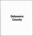 Delaware County Map Indiana
