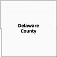 Delaware County Map Iowa