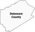 Delaware County Map New York