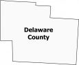 Delaware County Map Ohio