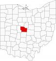 Delaware County Map Ohio Locator