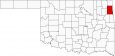Delaware County Map Oklahoma Locator