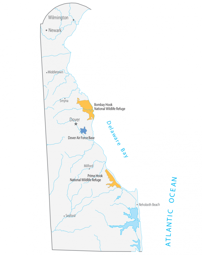 Georgia State Map - Places and Landmarks - GIS Geography