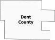 Dent County Map Missouri