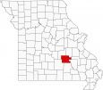 Dent County Map Missouri Locator