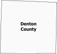 Denton County Map Texas
