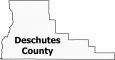 Deschutes County Map Oregon
