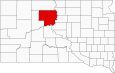 Dewey County Map South Dakota Locator
