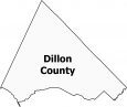 Dillon County Map South Carolina