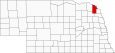Dixon County Map Nebraska Locator