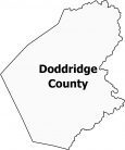 Doddridge County Map West Virginia