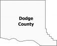 Dodge County Map Nebraska