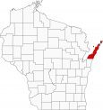 Door County Map Wisconsin Locator